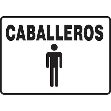 Accuform 10 in W, 7 in H, Adhesive Poly SHMRBH965VS